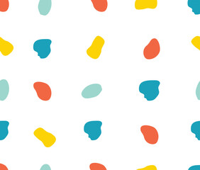 design vector art seamless pattern style colorful strokes