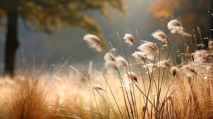 Obraz premium Autumn Wildflower Meadow Charm - AI Generated