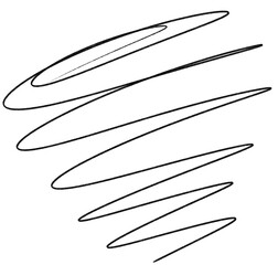 abstract marker lines isolated brush stroke hand draw