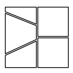 manga comic panel layout