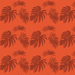 pattern on a bright background with fruits and vegetables
