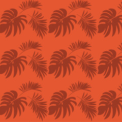 pattern on a bright background with fruits and vegetables