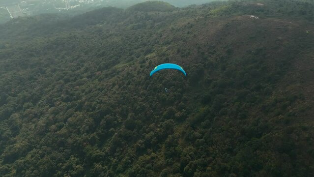 Paragliding, Hong Kong, mountains, Ma On Shan_3