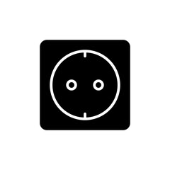 socket glyph icon