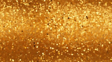 Gold glittering sequins wall, celebration card design element