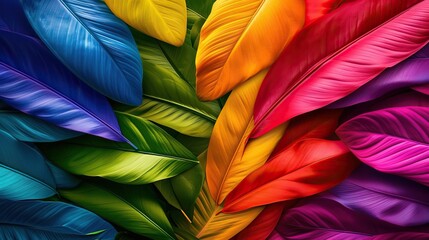 feuilles de différents couleur pour fond divers