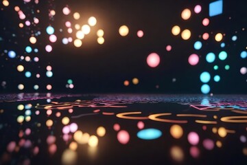 background with lights