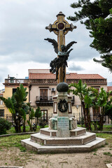 Monument of World War I in Monreale, Palermo, Sicily, Italy