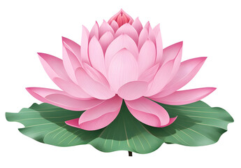 pink water lily lotus flower Transparent png 