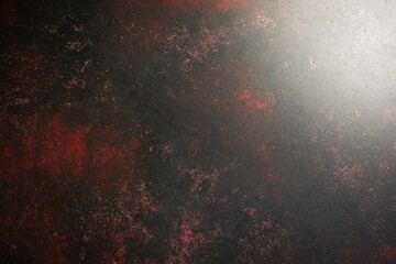 Red and black background, dark surface with a flare on the corner