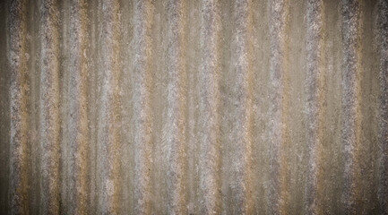 Dangerous asbestos roof. Asbestos dust in the environment. Health problems