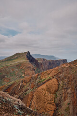view of the mountains