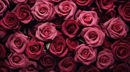 roses background