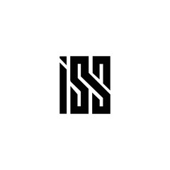 ISS logo. I S S design. White ISS letter. ISS, I S S letter logo design. Initial letter ISS letter logo set, linked circle uppercase monogram logo. I S S letter logo vector design.	
