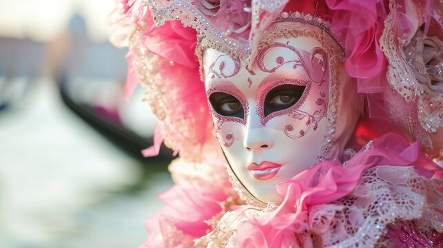 A Venice carnival professional photo