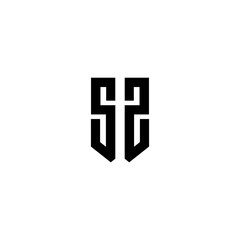 SS logo. S S design. White SS letter. SS, S S letter logo design. Initial letter SS letter logo set, linked circle uppercase monogram logo. S S letter logo vector design.	
