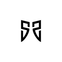 SZ logo. S Z design. White SZ letter. SZ, S Z letter logo design. Initial letter SZ letter logo set, linked circle uppercase monogram logo. S Z letter logo vector design.	
