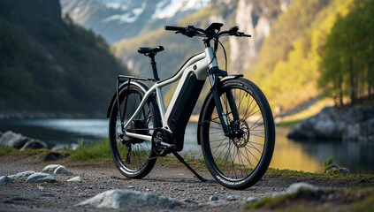 Obraz premium bicycle on the road