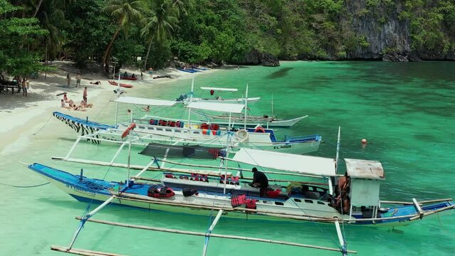 Aerial view of Seven Commandos Beach