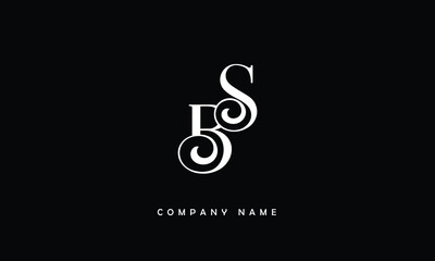 BS, SB, B, S Abstract Letters Logo Monogram