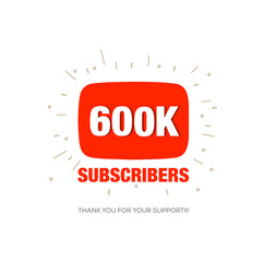 600k Subscribers thank you.
