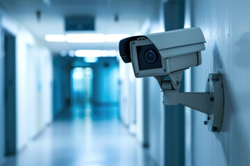 Building Surveillance Camera Captures Criminal Activity
