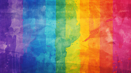 Rainbow flag grunge background commonly