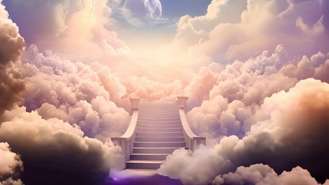 Staircase leading to heaven