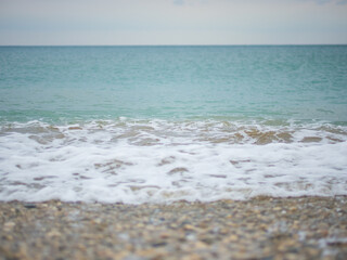 Beach lifestyle concept background image with copy space. Choosing a place to relax, vacation, inspiration, atmosphere,