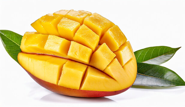 mango on plate