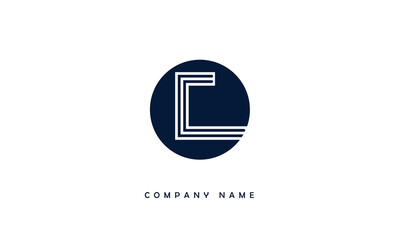 C, C Abstract Letter Logo Monogram