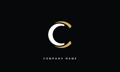C, C Abstract Letter Logo Monogram