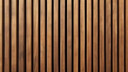 Close Up of Wooden Slatted Wall, Detailed Texture, Home Decor Background