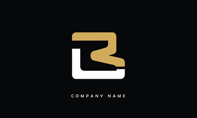BL, LB, B, L Abstract Letters Logo Monogram