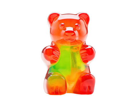 a gummy bear shaped candy