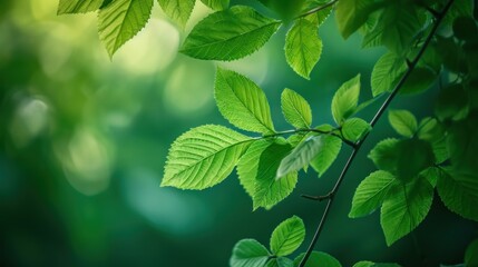 Fototapeta na wymiar Close-Up of a Lush Green Tree With Abundant Leaves