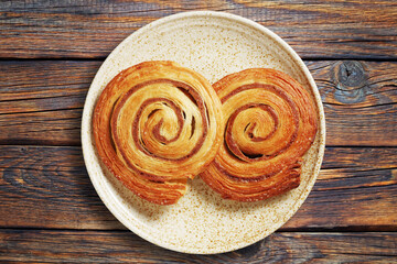 Cinnamon rolls on a plate