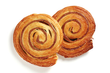 Puff pastry cinnamon rolls