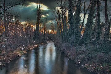 Rio en invierno