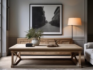 Spacious Living Room With Couch and Table for Relaxing and Entertaining