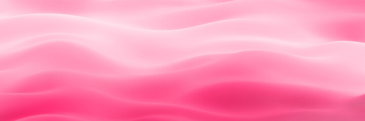 Pink wavy liquid abstract soft satin cloth. Luxurious wedding or Valentine's day background. Smooth charming shiny elegant velvet curvy motion design for love tenderness concept. Vector illustration