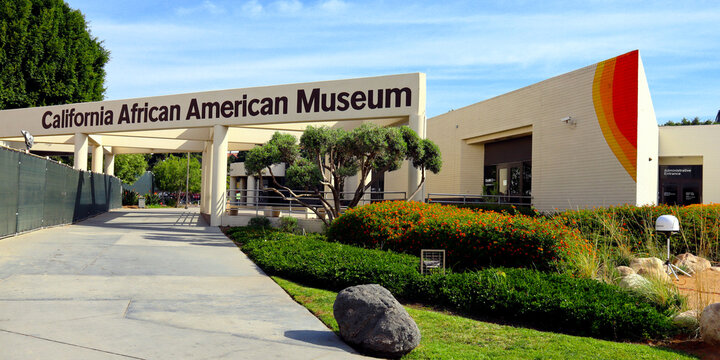 Los Angeles, California: CAAM California African American Museum In Exposition Park, Los Angeles