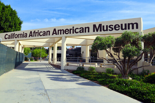 Los Angeles, California: CAAM California African American Museum In Exposition Park, Los Angeles