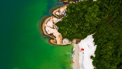 Paraíso Tropical Ilha do Campeche Praia SC Paisagem Caribe Água Sul Turismo Atlântico Florianópolis Floripa Santa Catarina Verão Diversão Natureza Ar Livre Oceano Mar Barcos Mergulho Viagem Drone