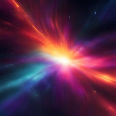 Naklejka premium Cosmic Abstract Background Illustration
