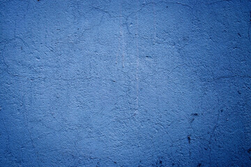 Blue cement wall background with abstract pattern 