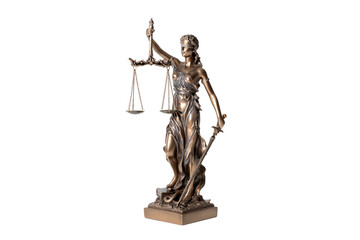 The Statue of Justice, lady justice or Iustitia