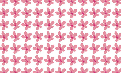 Flower pattern background, cute doodle design