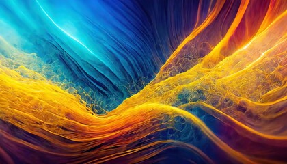 abstract organic lines as panorama wallpaper background