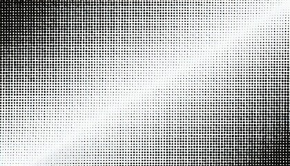 light white and black halftone dotted background